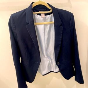 Navy womens blazer